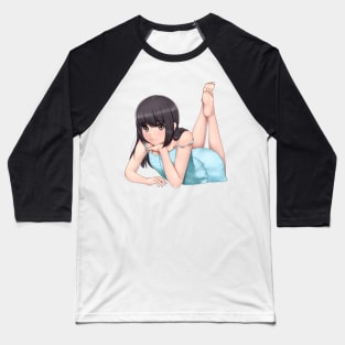 Captivating Anime Girl Baseball T-Shirt